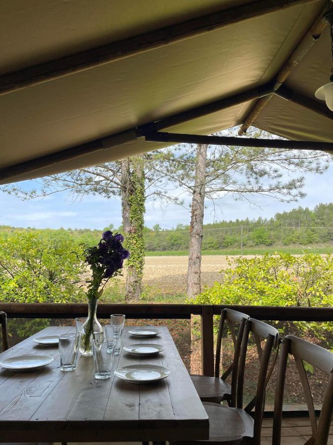 Camping La Vaugelette - Drome Montclar-sur-Gervanne Bagian luar foto